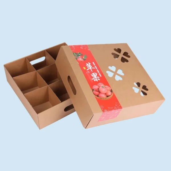 Paper Hollow Carved Fruit Box